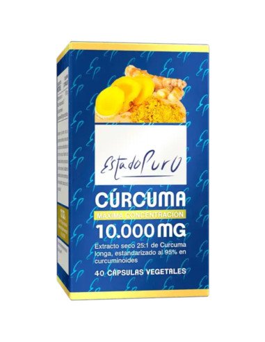 ESTADO PURO CURCUMA 10.000 mg 40 caps