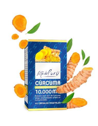 ESTADO PURO CURCUMA 10.000 mg - 40 caps