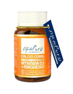ESTADO PURO CALCIO CORAL con VITAMINA D3 & MAGNESIO - 120...