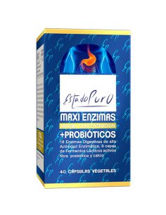 ESTADO PURO MAXI ENZIMAS + PROBIOTICOS - 40 caps
