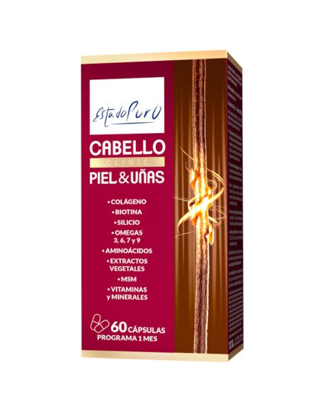 ESTADO PURO CABELLO PIEL & UÑAS - 60 caps