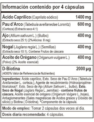 C CLEAR FORTE - 120 vcaps