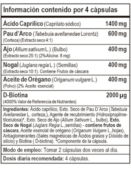 C CLEAR FORTE - 120 vcaps