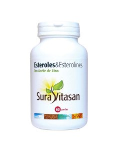 ESTEROLES & ESTEROLINES (con Aceite de Lino) - 60 perlas