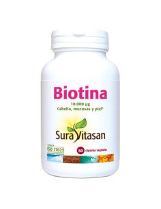 BIOTINA (Cabello, Mucosas y Piel) - 60 caps