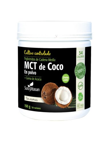 MCT DE COCO EN POLVO 150 g