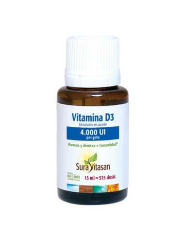 VITAMINA D3 4000 UI 15 ml