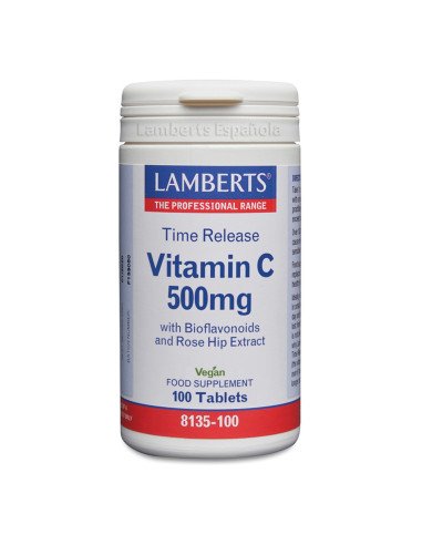 VITAMINA C 500 mg 100 tabletas