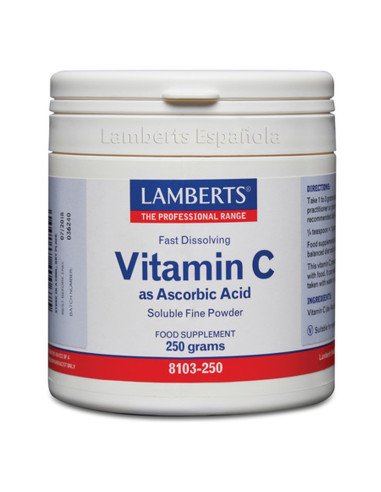 VITAMINA C EN FORMA DE ACIDO ASCORBICO 250 g