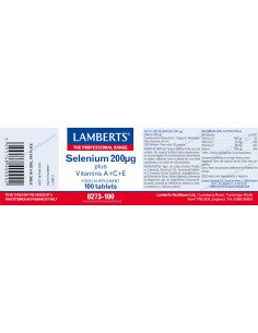 SELENIO 200 mcg  + VITAMINAS A-C-E - 100 comp 2