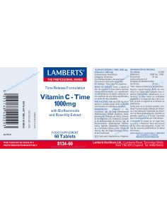 Vitamina C - TIME 1000 mg - 60 comp 2