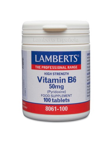 VITAMINA B6 (PIRIDOXINA) 100 caps