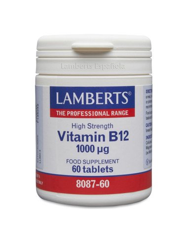 VITAMINA B12 60 tabletas