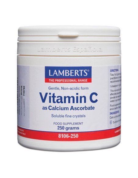 VITAMINA C - ASCORBATO DE CALCIO - 250 g