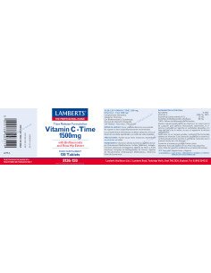 VITAMINA C - TIME 1500 mg - 120 comp 2