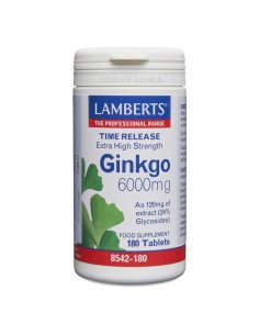 GINKGO 6000 mg (Ginkgo Biloba) - 180 comp