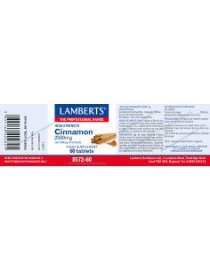 CINNAMON 2500 mg (Canela) - 60 comp 2