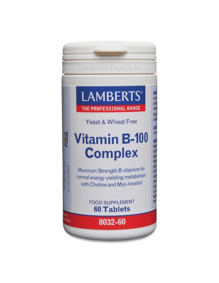 VITAMINA B-100 COMPLEX - 60 caps