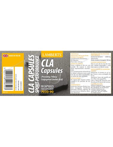 CLA 748 mg - 90 caps