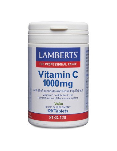 VITAMINA C 1000 mg LIBERACION SOSTENIDA 120 tabletas