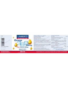 OMEGA 3,6,9 1200 Mg + VITAMINA D3 - 120 caps 2