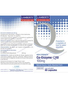 CO-ENZIMA Q10 100 mg - 60 caps 2