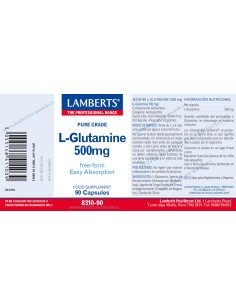 L-GLUTAMINE 500 mg - 90 caps 2