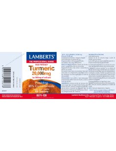 TURMERIC 20.000 mg (Curcuma) - 120 comp 2
