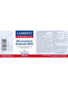 SULFATO DE GLUCOSAMINA 2KCI - 120 comp 2