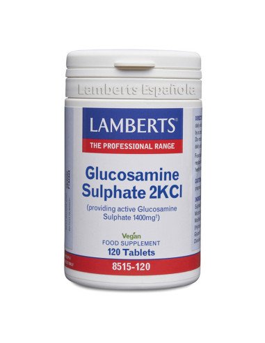 SULFATO DE GLUCOSAMINA 2KCI 120 tabletas