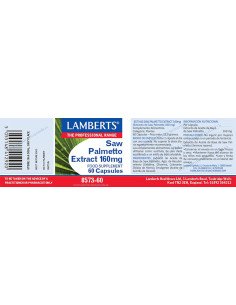 SAW PALMETTO EXTRACTO 160mg - 60 comp 2