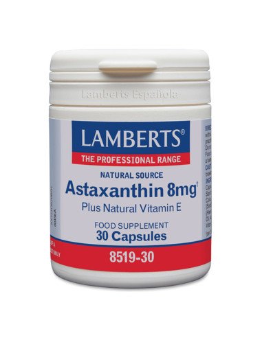 ASTAXANTINA CON VITAMINA E 30 caps