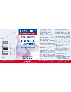 GARLIC 8250 mg (Ajo) - 60 comp 2