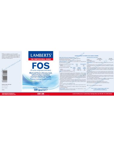 FOS – Fructo-oligosacáridos - 500 g