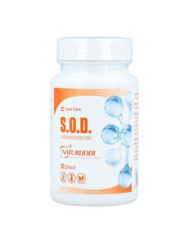 S.O.D SUPEROXIDO DISMUTASA, 30 vcaps