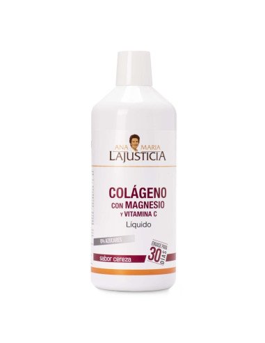 COLAGENO CON MAGNESIO + VITAMINA C 1 LITRO (CEREZA)