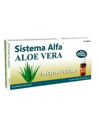 SISTEMA ALFA ALOE VERA 20 ampollas x 5 g