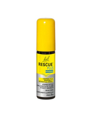 BACH® RESCUE PLUS SPRAY 20 ml SIN ALCOHOL