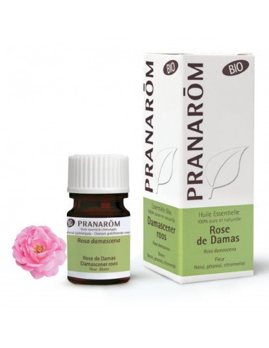 ACEITE ESENCIAL DE ROSA DE DAMASCO BIO 2 ml