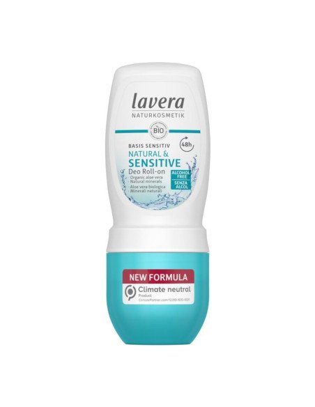 DESODORANTE ROLL-ON 48h BASIS SENSITIV NATURAL - 50 ml