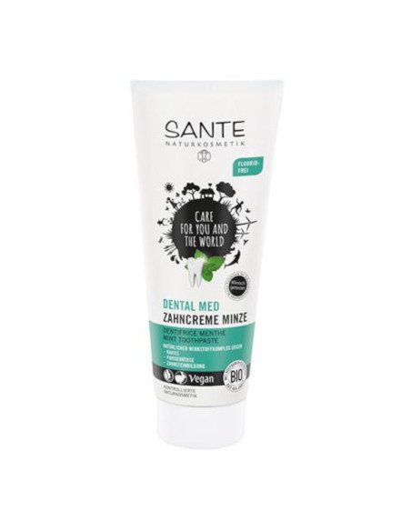 DENTIFRICO MENTA BIO SIN FLUOR - 75 ml.