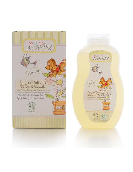Gel de Baño y Champu Delicado Baby Bio - 400 ml