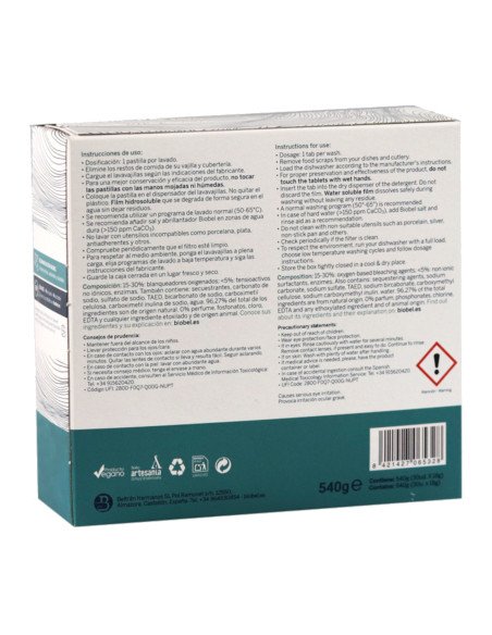 PASTILLAS LAVAVAJILLAS ECO - 30 uds