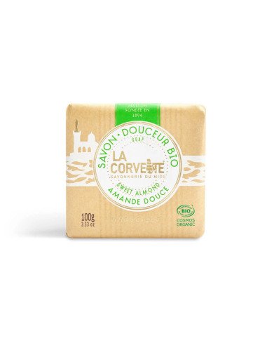JABON ORGANICO ALMENDRAS DULCES - 100g