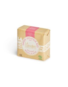 JABON ORGANICO PETALOS DE ROSA - 100g