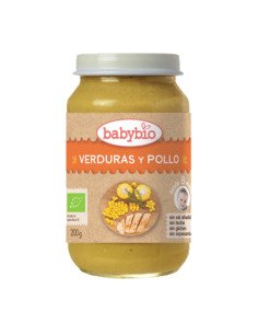 Menu Verduras y Pollo Bio - 200 g