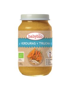 Menu Verduras y Trucha Bio - 200 g