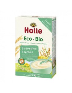 PAPILLA DE 3 CEREALES INTEGRALES ECOLOGICOS +6 MESES - 250 g