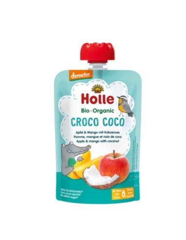 SMOOTHIE CROCO COCO MANZANA, COCO Y MANGO 100 gr +8 MESES