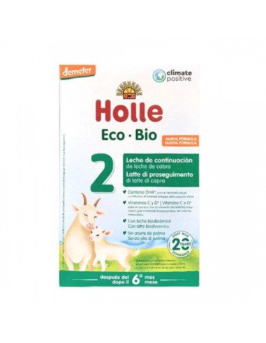 LECHE DE CABRA ECOLOGICA DE CONTINUACION 2 +6 MESES  400g